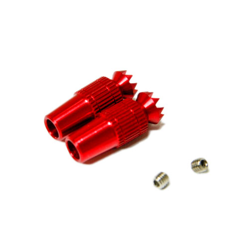 SECRAFT Transmitter Stick Ends V1 Red - FUTABA SECRAFT Transmitter Stick Ends V1 Red - FUTABA